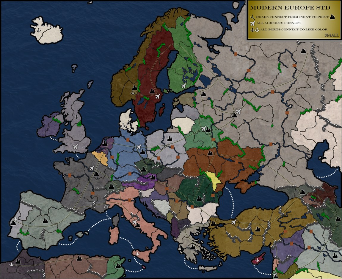 the map